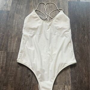 White Volcom Swimsuit